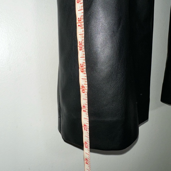 Zara Faux Leather Trouser - Picture 4 of 9